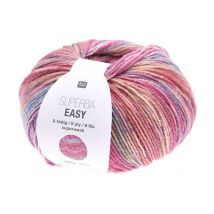 Laine À Chaussette Superba Easy 8 Fils - 150gr - Rico Design Rose (004 - Summer)