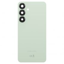 Samsung Cache Batterie Original Pour Galaxy S25 Plus Service Pack Avec Adhésif Intégré Vert D'Eau