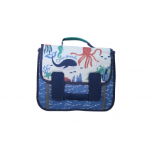 Cartable Scolaire Maternelle Recyclé Ocean 28cm - 1 Compartiment - Bodypack