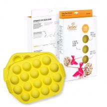 Moule À Cake Pop En Silicone 18 Cavités - Decoraparty