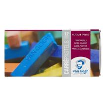 Pastels - Carrés De Couleur - 12 Teintes - Croquis - Dessin - Van Gogh - Royal Talens