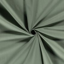 Tissu Voile De Coton Elisa Vert Menthe - Au Mètre - Craftine