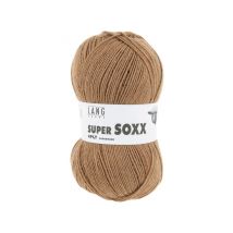 Pelote À Tricoter Super Soxx 4 Fils - 100 Gr - Lang Yarns - La Laine À Chaussettes Incontournable 0039 Marron - LangYarns