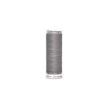 Fil À Coudre 100% Polyester 200m - Gütermann 493 Gris