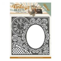 Die Matrice De Découpe Embossage Yvonne Créations Vintage Objects Endless Times 10132 - Find It