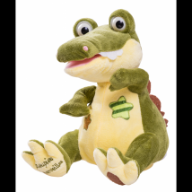 Paulo Le Croco - Peluche Animée - Pioupiou et Merveilles