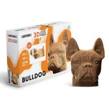 Cartonic Sculpture-puzzle 3d Carton - Bulldog