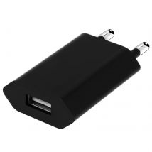 Chargeur Adaptateur Secteur Usb Puissance 1a Pour Smartphone - Noir - Avizar