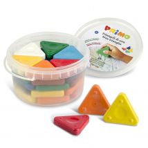 30 Crayons De Cire Triangles - Primo