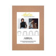 Pochette Patron De Couture Femme Lobelia Tee-shirt 32-52 Taille N°fr 32-52 - Ikatee