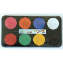 Palette Maquillage Enfant 8 Couleurs Anniversaire - Grim'tout