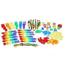 Formes Géométriques Colorées Translucides - TickiT