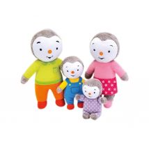 T'Choupi Coffret Famille 4 Peluches - Jemini