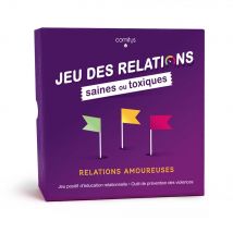 Jeu Des Relations Saines Ou Toxiques Comitys - 96 Cartes - Outil D'Éducation Relationnelle - Jeu De Prévention Des Violences - Comitys