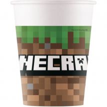 8 Gobelets Minecraft - Annikids