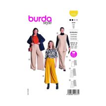 Patron Burda 5793 - Combinaison Élégante Et Décontractée Taille N°fr 36-48