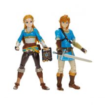 The Legend Of Zelda - Pack 2 Figurines Princess Zelda Et Link 10 Cm - Jakks Pacific