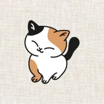 Kit Broderie - Chat Kawaii - Fukuri