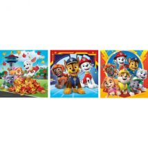 Puzzle La Pat Patrouille En Mission Et Le Qg 3 X 49 Pieces - Ravensburger - 050482 - Ravensburger