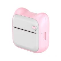 Mini Imprimante Thermique Bluetooth Portable Rose Pour Photos Et Étiquettes Yonis - Yonis