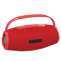 Enceinte Bluetooth Étanche Ipx6 Portable Son Haute-fidélité Autonomie 6h Rouge Yonis - Yonis