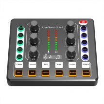 Table De Mixage Bluetooth Pour Enregistrement Et Live Noir 85db Yonis - Yonis