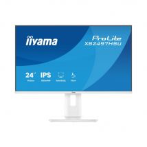 Iiyama Prolite Xb2497hsu W1 Écran Plat De Pc 60,5 Cm (23.8) 1920 X 1080 Pixels Full Hd Led Blanc - IIYAMA