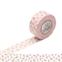 Masking Tape Mt 2,5 Cm Pack Boutons De Roses - Flower Bud - MT Masking Tape