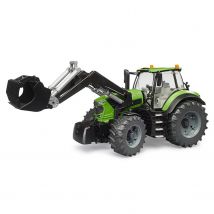 Deutz 8280 Ttv Avec Chargeur Avant - Tracteur Rc - Bruder