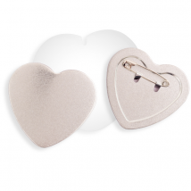 Kit 9 Badges Coeurs Button Press - We R - We R Memory