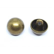 5 Boutons Tige Métal Bronze Demi-dôme Demi-rond 11,5 Mm 1 Trou - Creation Couture Diy - La boutique de Karine