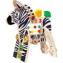 Jouet D'Activité Zèbre Safari - Manhattan Toy