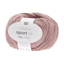 Coton À Tricoter Creative Sport Dk - Rico Design 35 Rose Saumon
