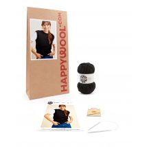 Kit Tricot Pull Mindy Noir 46/48 - Pingouin