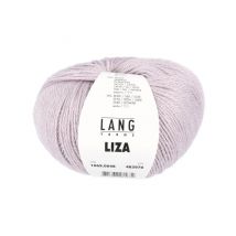 Pelote De Laine Et Soie À Tricoter Liza - Lang Yarns 48 Rose