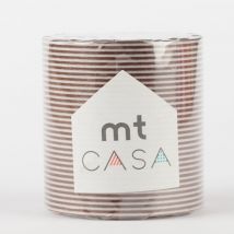 Mt Casa - Rayures Brunes (border Brown) - 50mm - 10 M X 50mm - Mt Casa