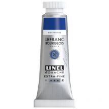 Gouache - Extra-fine - Bleu Marine - 42 - Lefranc Bourgeois - Linel - 14ml