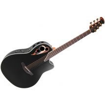 Cdx40 5 G Guitar Celebrity Elite Deluxe Deep Contour Black Satin Ovation