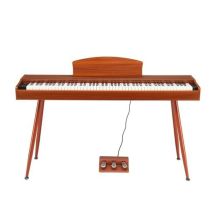 Lalaho - Gdp-203 - Piano Numérique - 88 Touches - Noyer - Double Bluetooth