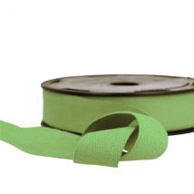 Bobine 50m Sergé Coton Vert - Mediac