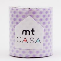 Mt Casa - Point Violet (dot Usufuji) - Largeur 50mm - 10 M X 50mm - Mt Casa
