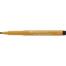 Feutre - Vert Doré - Pointe 2,5 Mm - Calligraphie - Pitt Artist Pen - Faber-castell - Faber Castell