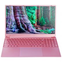 Ultrabook Windows 11 Fhd 15.6 Pouces Ordinateur Portable 4core 12+128go Rose Yonis - Yonis