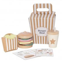 Jouet En Bois - Dinette - Burger Meal - Jabadabado