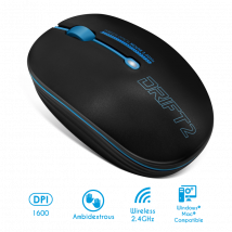 Souris Sans Fil Drift 2 - Bleu - Advance - Advance Acoustic