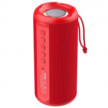 Enceinte Bluetooth Portable Sans Fil Lumineuse Autonomie 6-8h Version 5.0 2000mah Rouge Yonis - Yonis