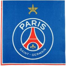 20 Serviettes Foot Psg - Annikids