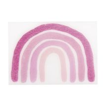 Motif En Cire Arc - En - Ciel, Pastel, Rose Pastel, 7x5cm, 1 Pce - Rayher