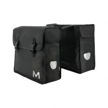 Sacoche Double Mobilis Pour Vélo - Capacité 2x15l - Matière Déperlante - Noir