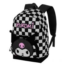 Sanrio - Sac À Dos Fan Hs Kuromi B & W 2.2 Black - K KARACTERMANIA